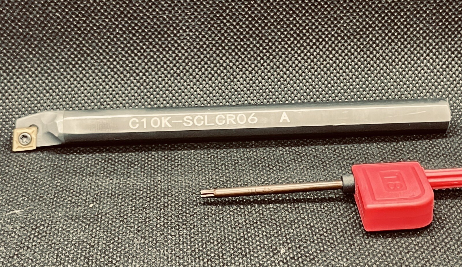 SOLID CARBIDE C10K-SCLCR06 INDEXABLE LATHE BORING BAR 10 MM SHANK