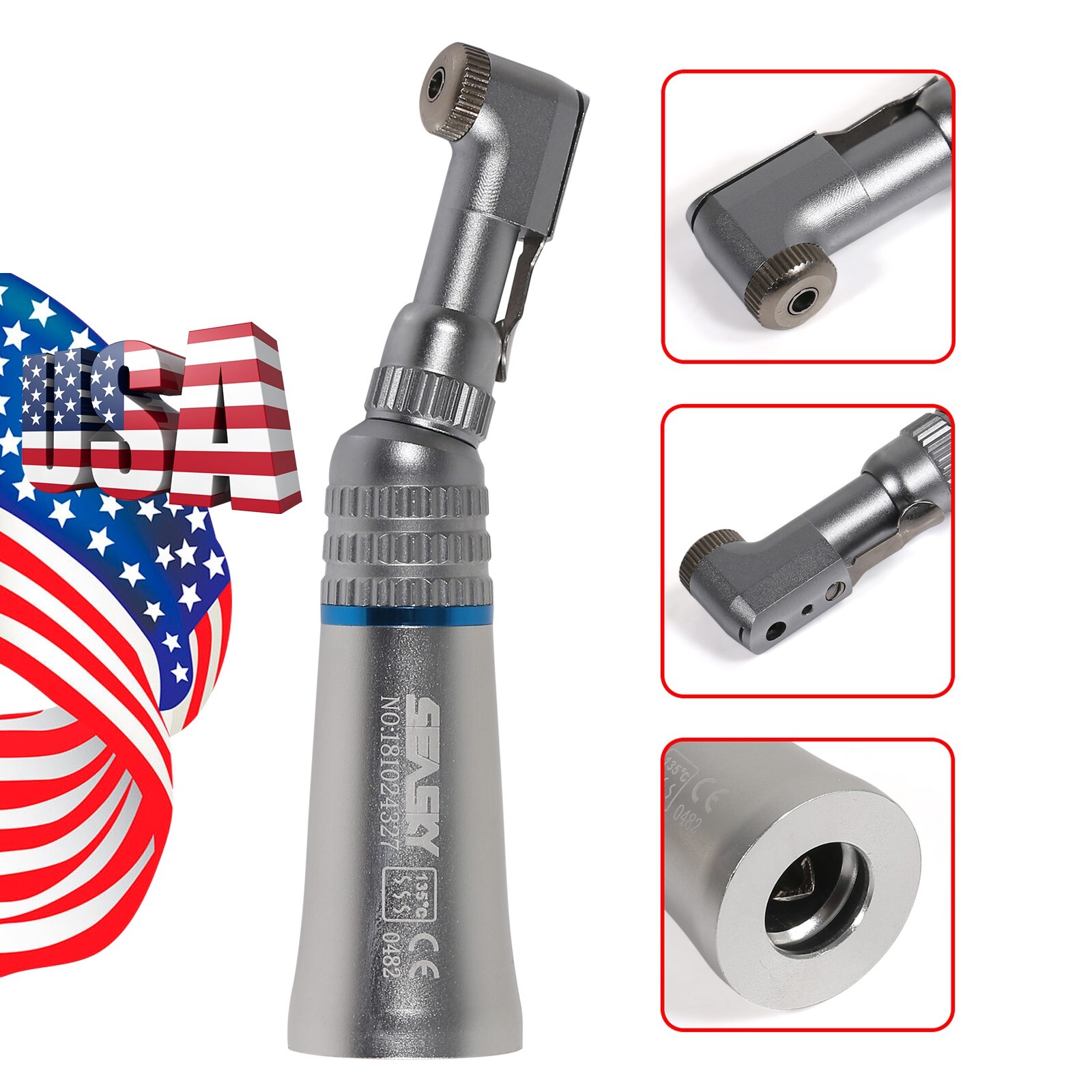 Dental 20:1 Reduction Implant Surgical Contra Angle Handpiece Push Fit NSK STG