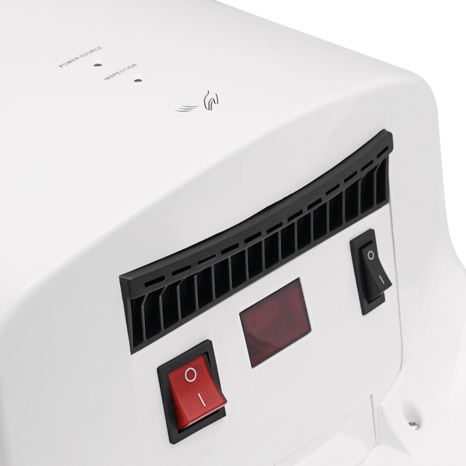 1000W Automatic Wall Mounted Hand Dryer Electric Jet Hand Dryer with Drip Tray