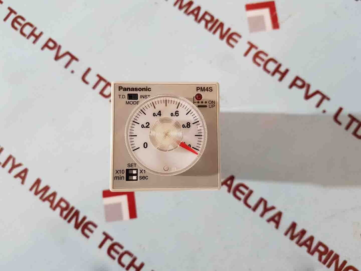 Panasonic PM4S-A2C10M-AC120V Multirange Timer IN:100-120v