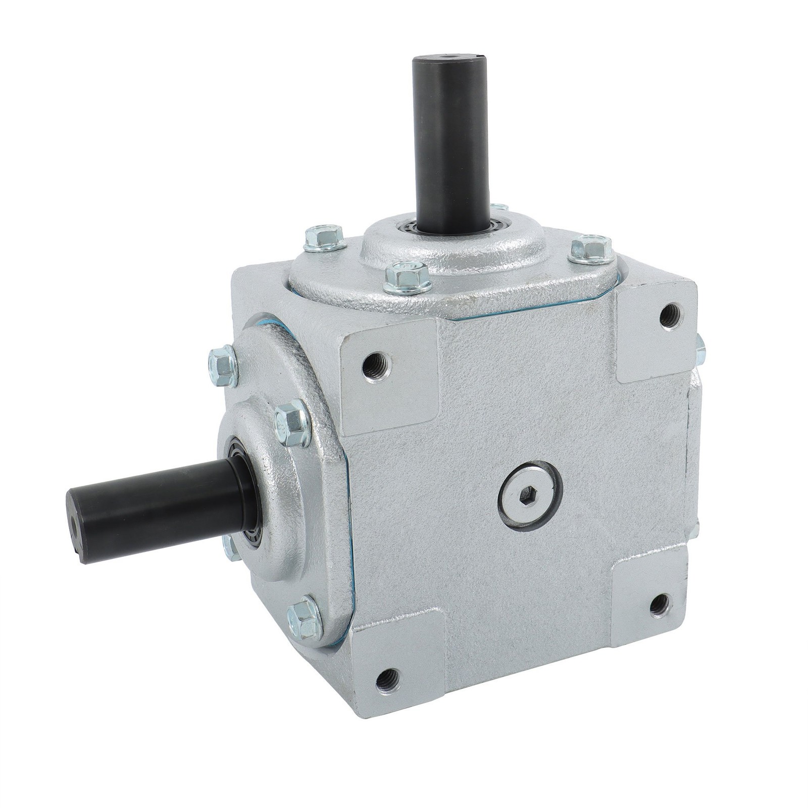 40 HP Right Angle Bevel Gearbox 19455-SR-KW-KW-GR for Heavy-Duty Machinery