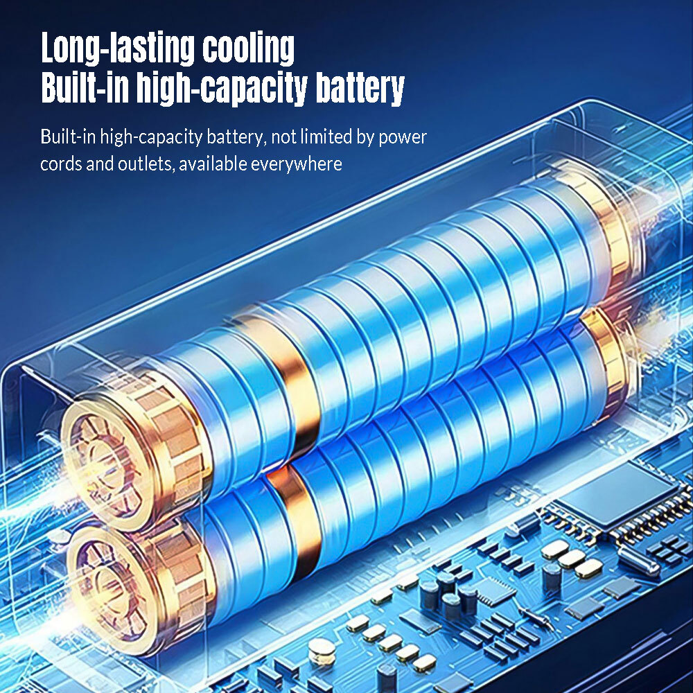 3-In-1 Air Cooling Fan Air Conditioner Cooler Evaporative Water Humidifier