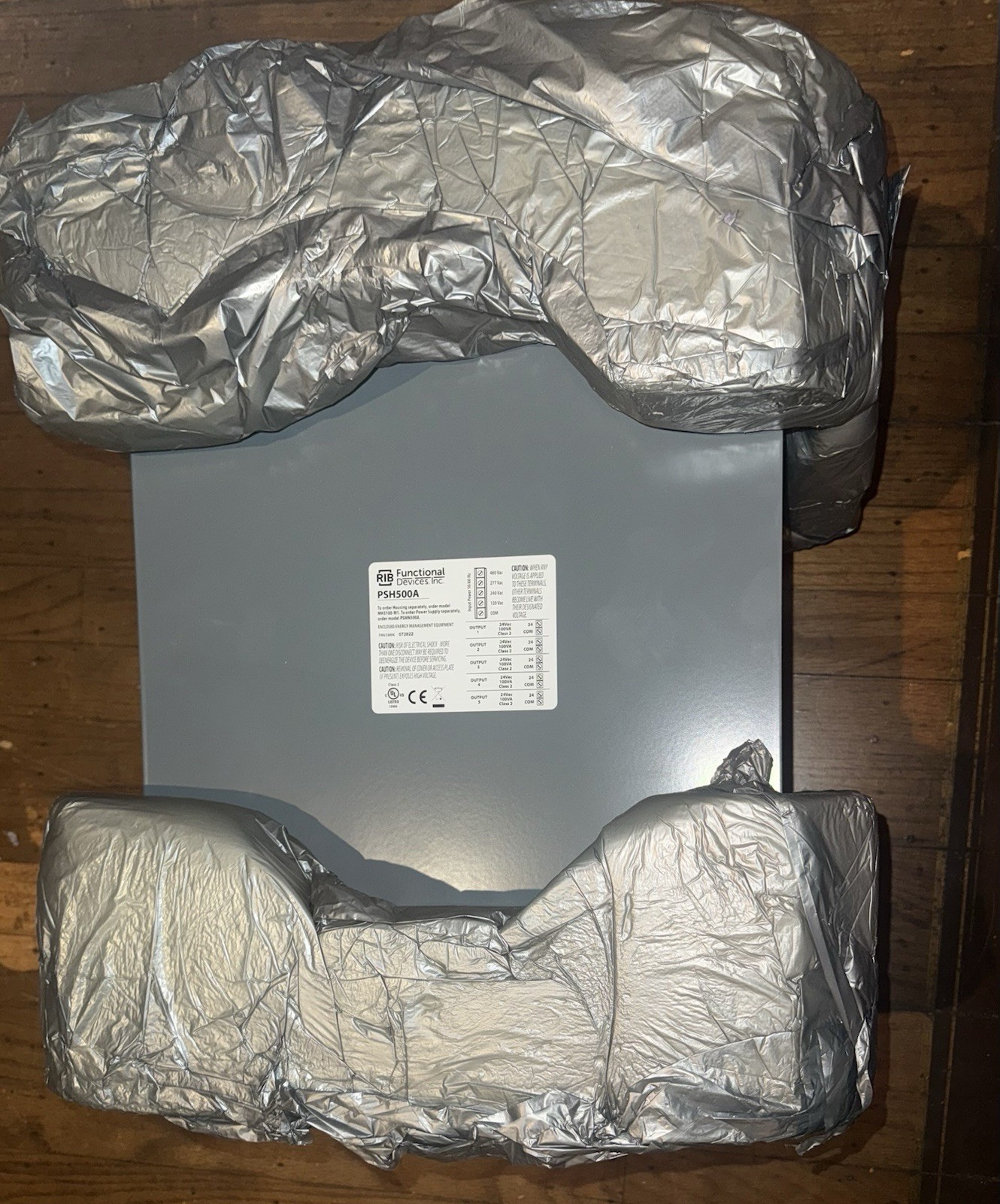 RIB Devices PSH500A-LVC 500 VA Power Supply, Five 100 VA Class 2 NEW