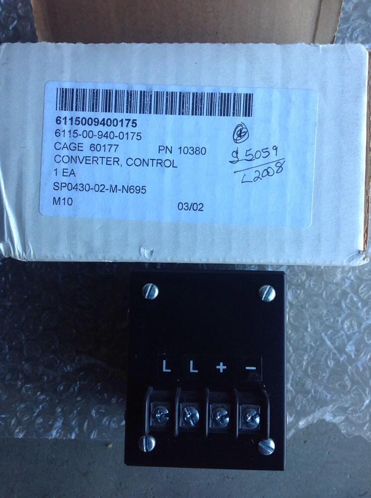 Frequency Transducer 60 HZ 13211E6901 P/N 10380