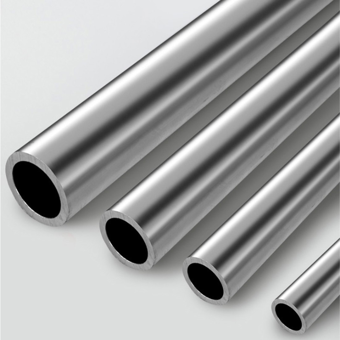 Aluminium Round Tube Pipe 1/1.5/2/2.5/3/4/4.5mm~10mm Wall Thickness 500mm Length