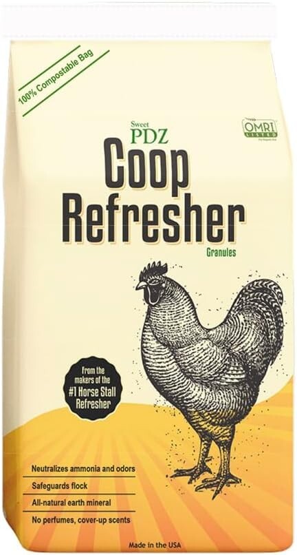 Coop Refresher Zeolite Odor Eliminator Essential Chicken Coop Accessory 10LB