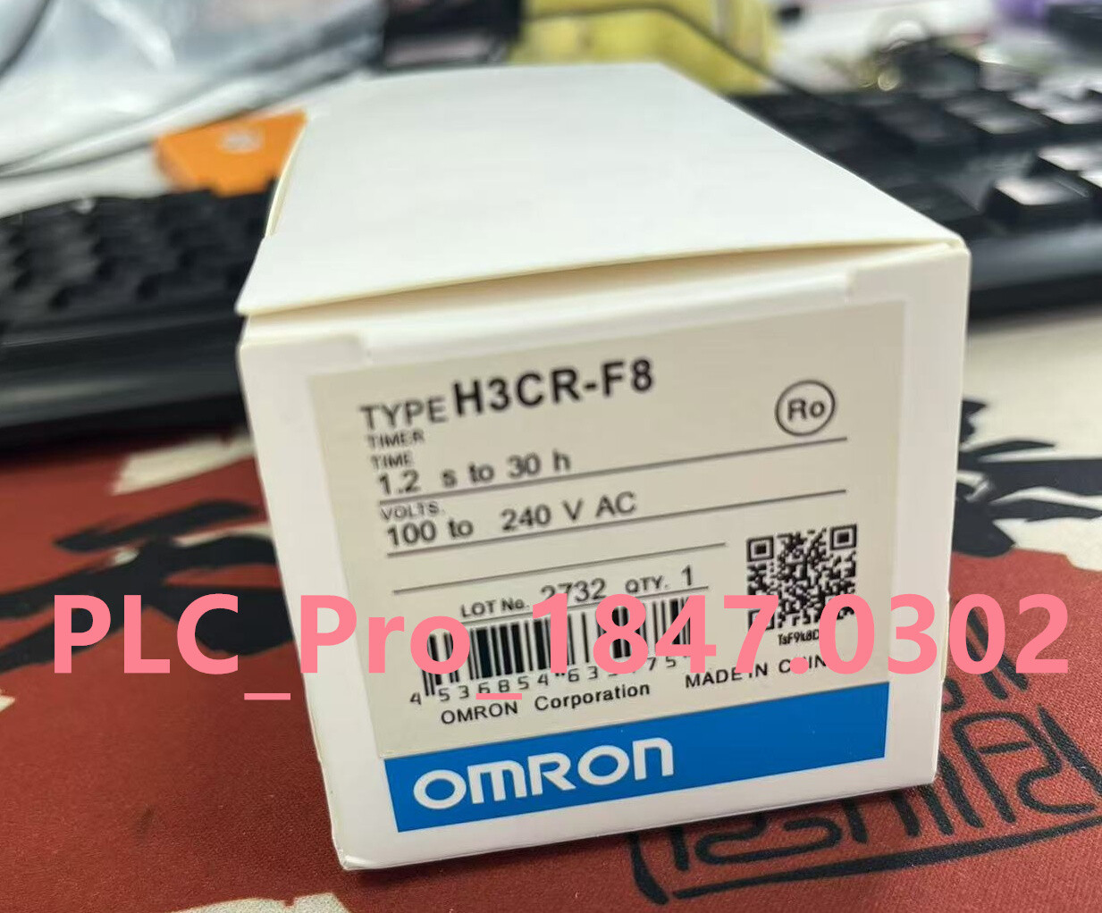 H3CRF8 1PCS Brand New OMRON H3CR-F8 Twin Timer 100-240VAC Fast delivery #US