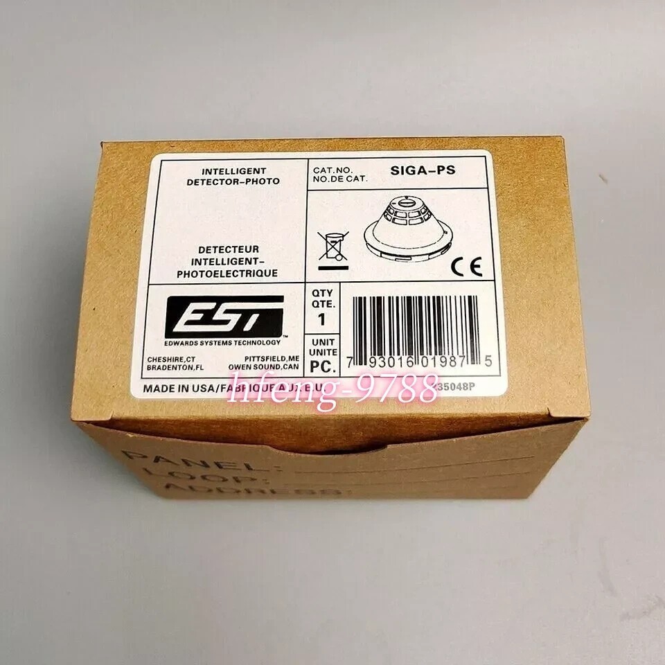 EDWARDS EST SIGA-PS INTELLIGENT PHOTO ELECTRIC SMOKE DETECTOR