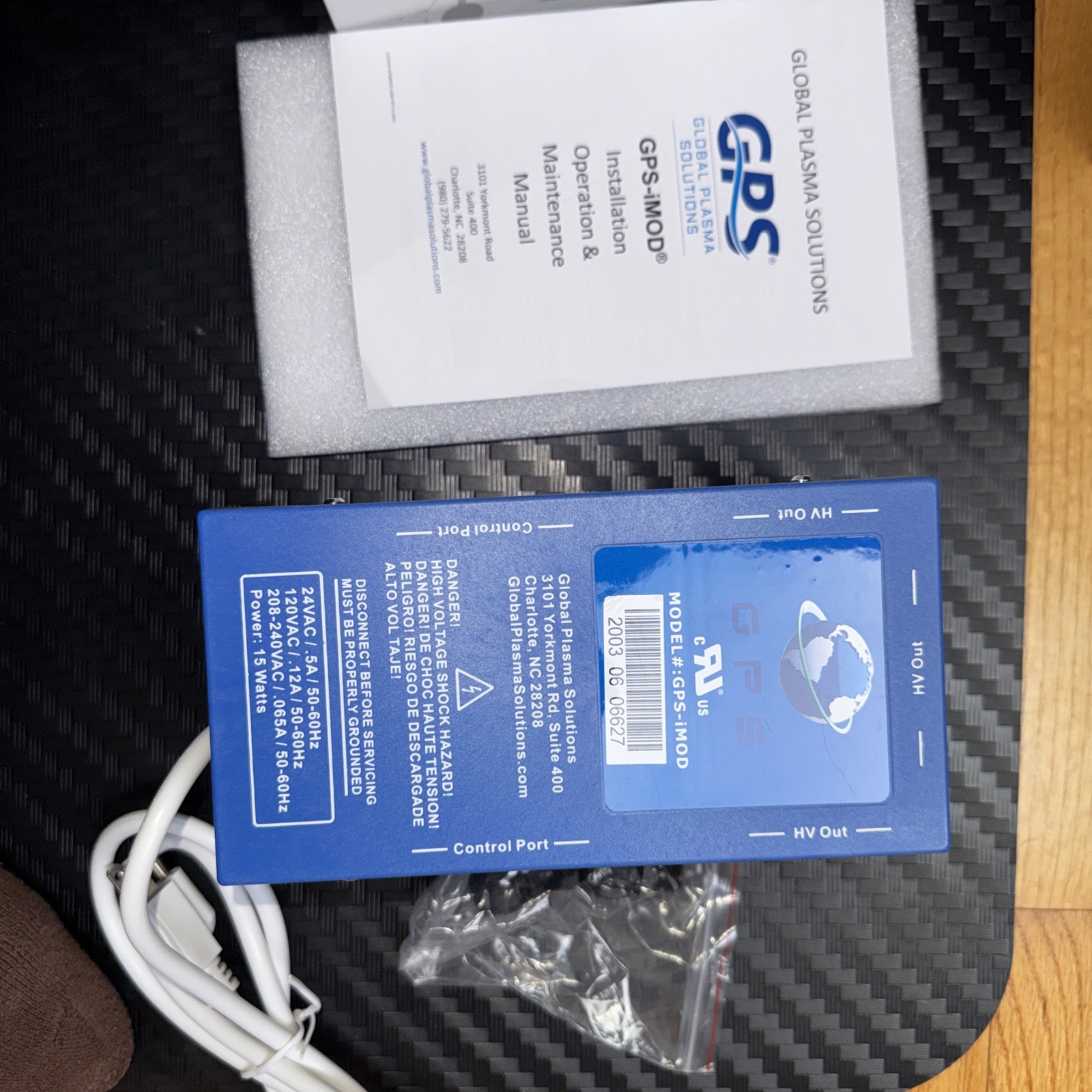 GPS-iMOD Power Supply Ionization ionizer HVAC GPS IMOD