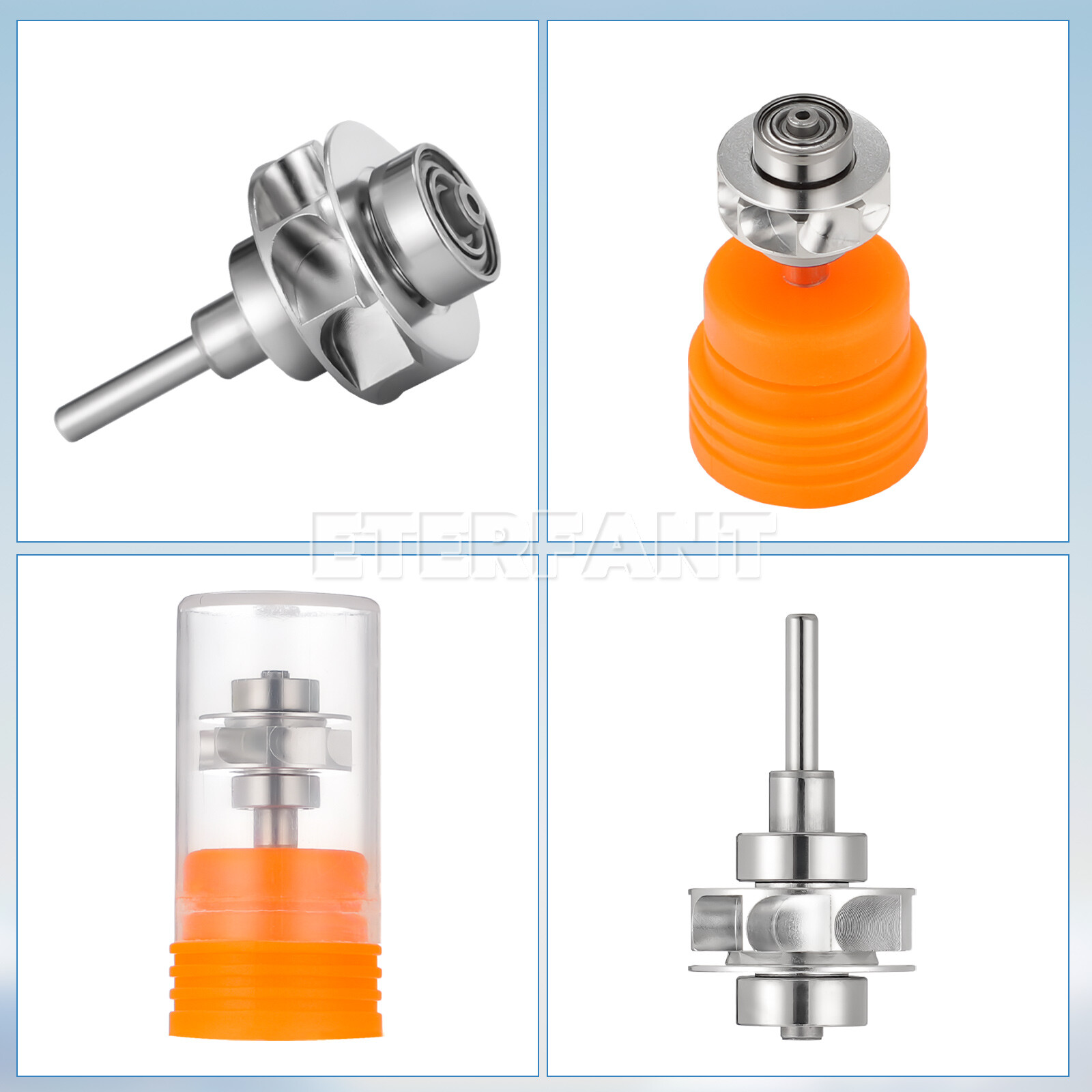 ENTERFANT Dental Turbine Cartridge Rotor Autochuck For High/Fast Speed Handpiece