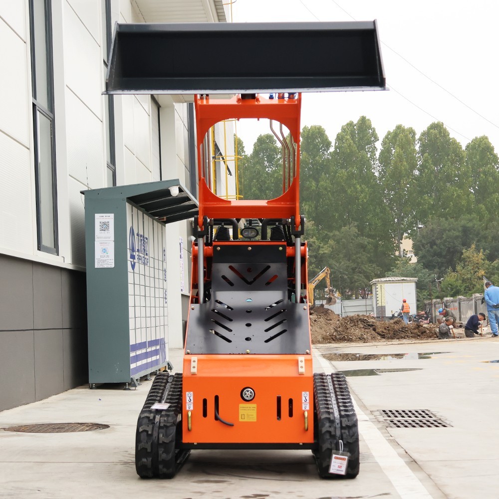 24HP Mini Skid Steer Tracked Loader 3-Pumps 2-Cylinder Gas Engine FREE SHIPPING