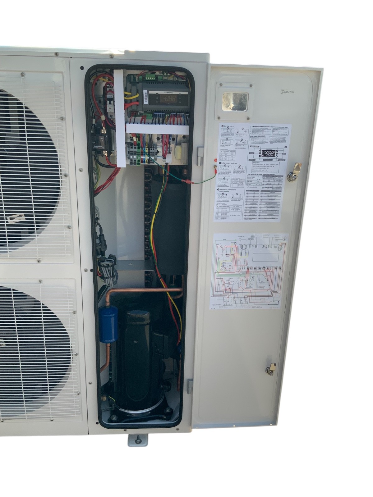 Copeland 5 HP Scroll Condensing Unit XFAP-050Z-CFV-081 208-230V Walk-In Cooler