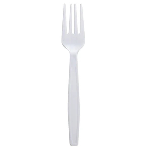 Karat PP Plastic Extra Heavy Weight Forks – White – 1,000 ct, U2030W