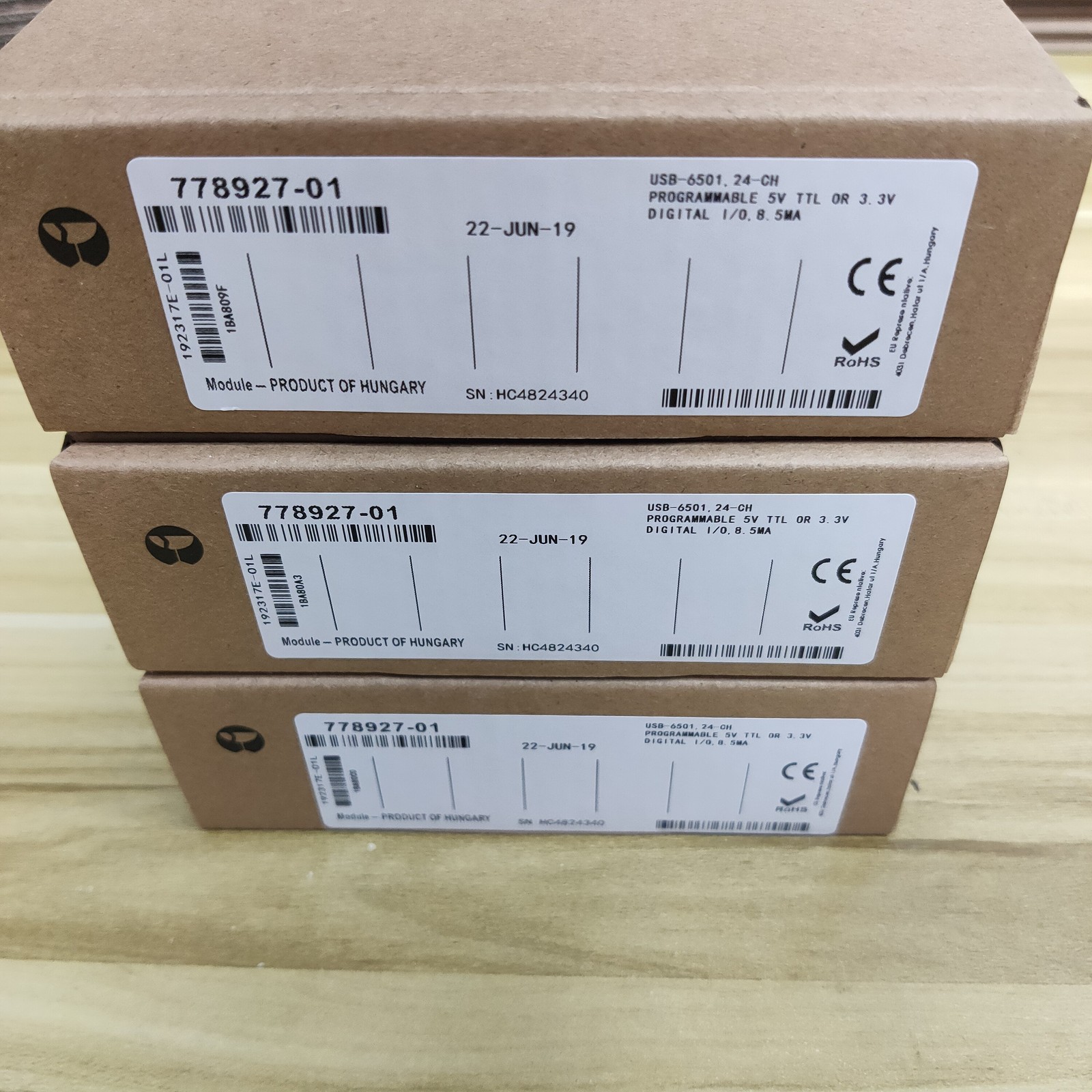 NI USB-6501 National Instruments Data Acquisition Card, NI DAQ DIO