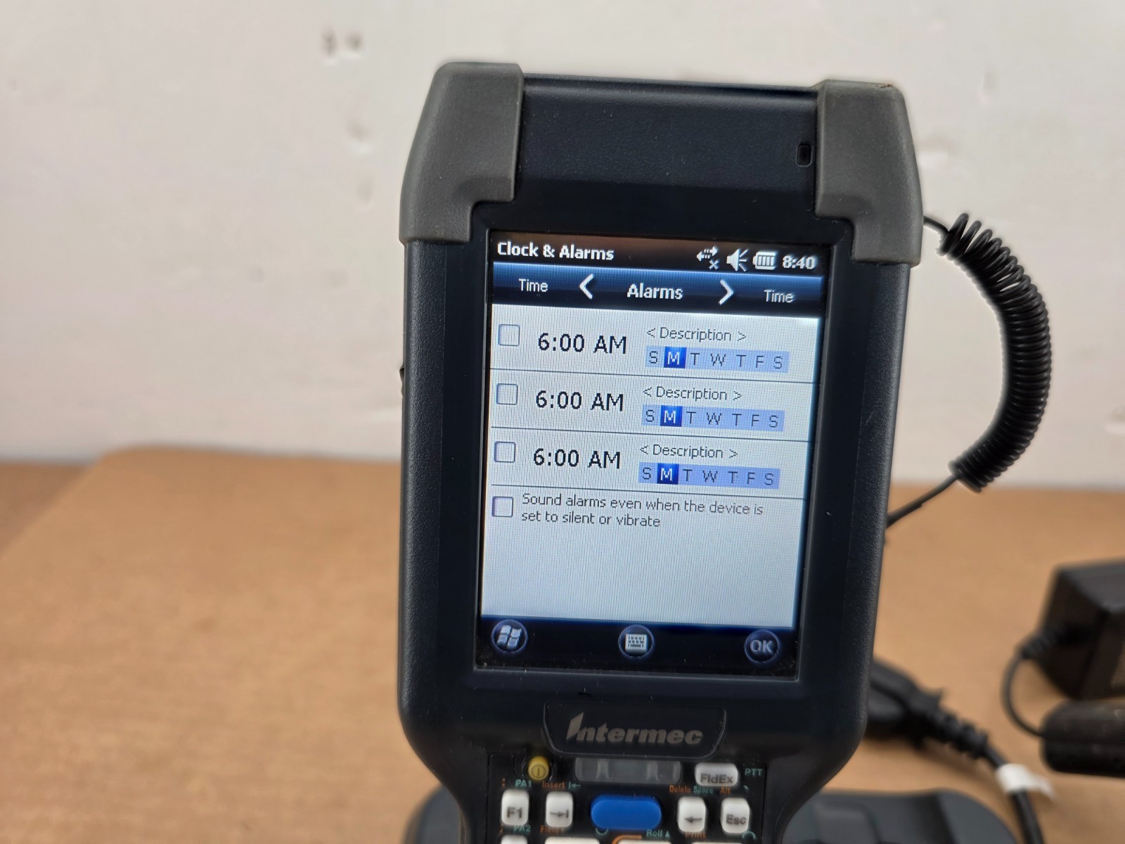 Intermec CK3XAA4M000W4400 Handheld Computer Mobile Data Terminal battery