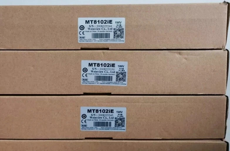 2 years warranty New MT8102iE NEW Weinview HMI Touch Screen 10.1inch