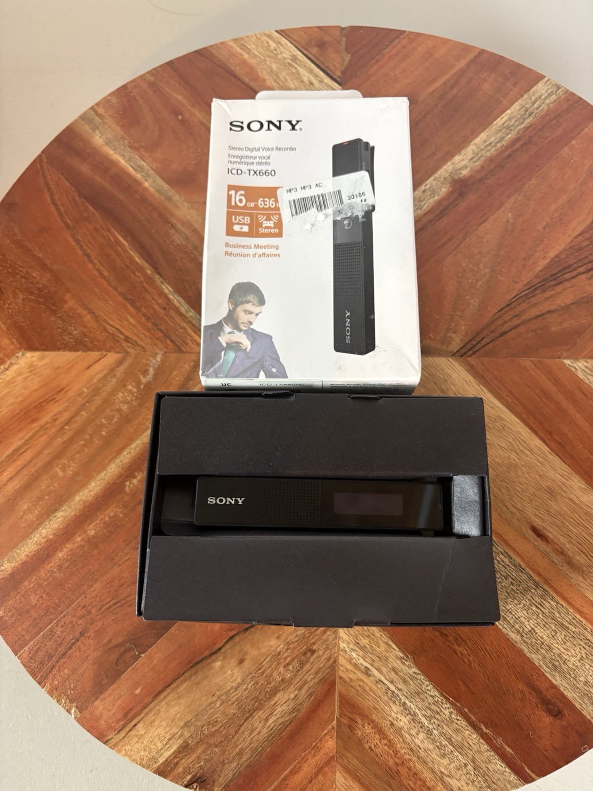 Sony ICD-TX660 16GB Ultra-Slim Digital Voice Recorder – USB-C