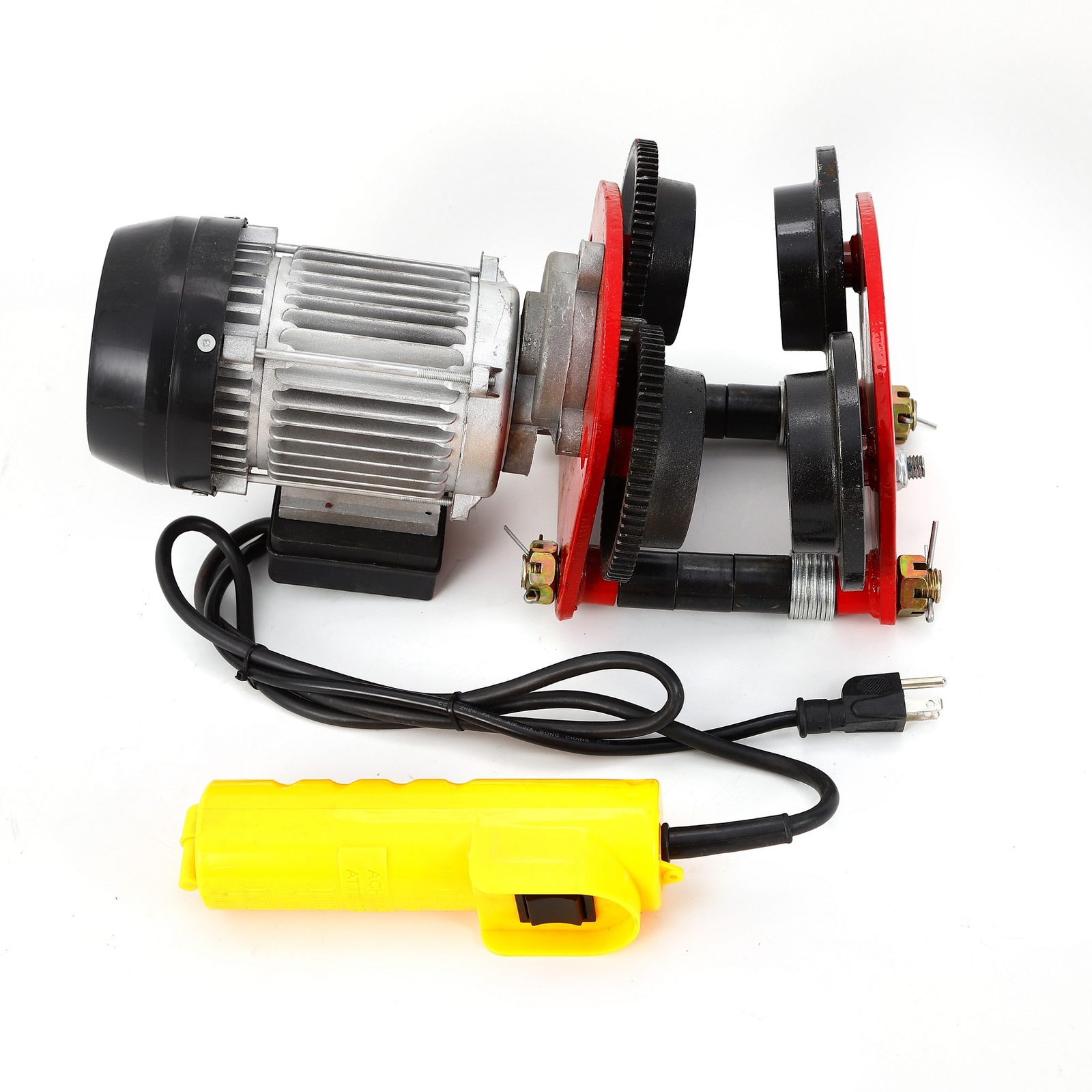 2200Lbs Electric Chain Hoist Winch Crane Overhead 10ft Lifting 500W 1400r/Min