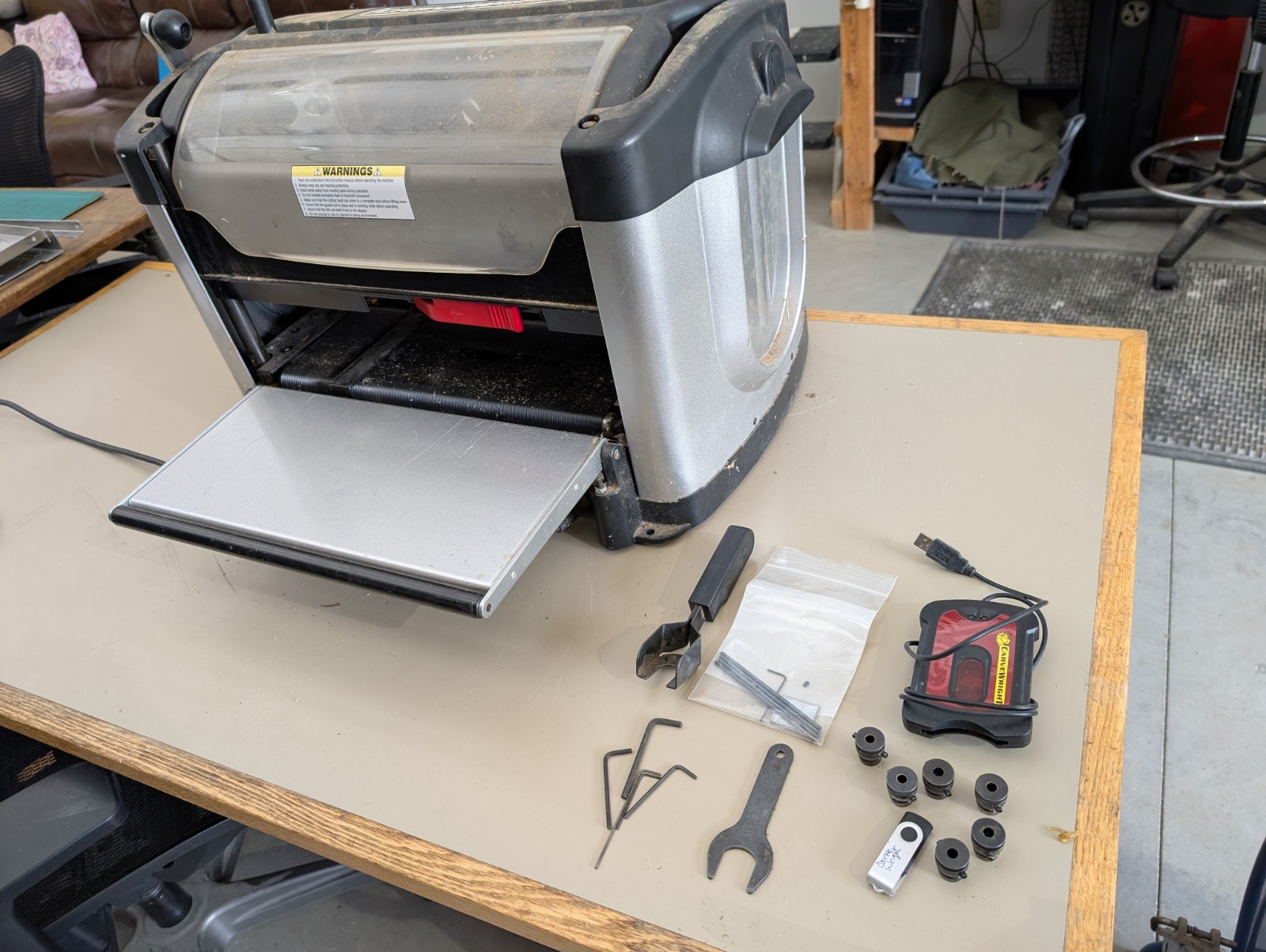 Untested – CarveWright 110V 60Hz 8A Computer Controlled Carving Machine CW.01.01