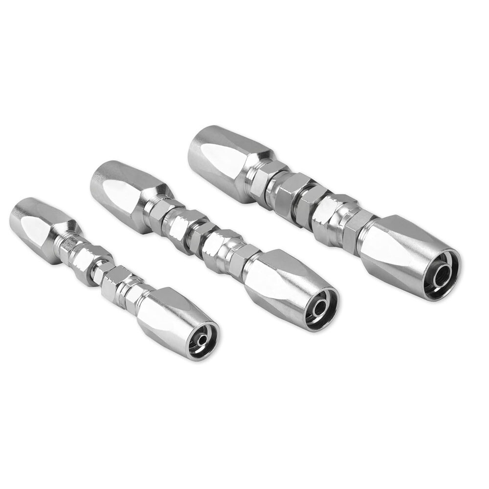 Hydraulic Hose Repair Kit 1/4″ 3/8″ 1/2″ ID For R16 R19 2-Wire Hydraulic Hoses