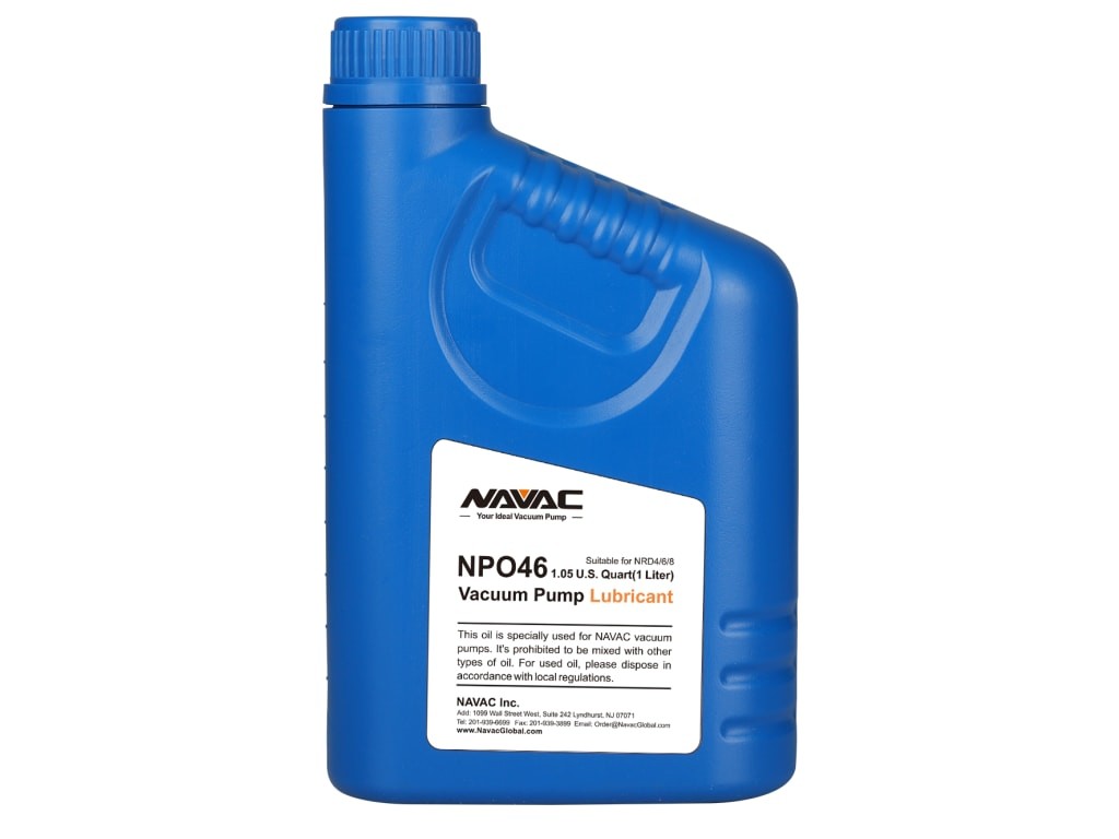NAVAC NPO46 – Vacuum Pump Oil for NRD4/6/8, NRS20, 1 liter