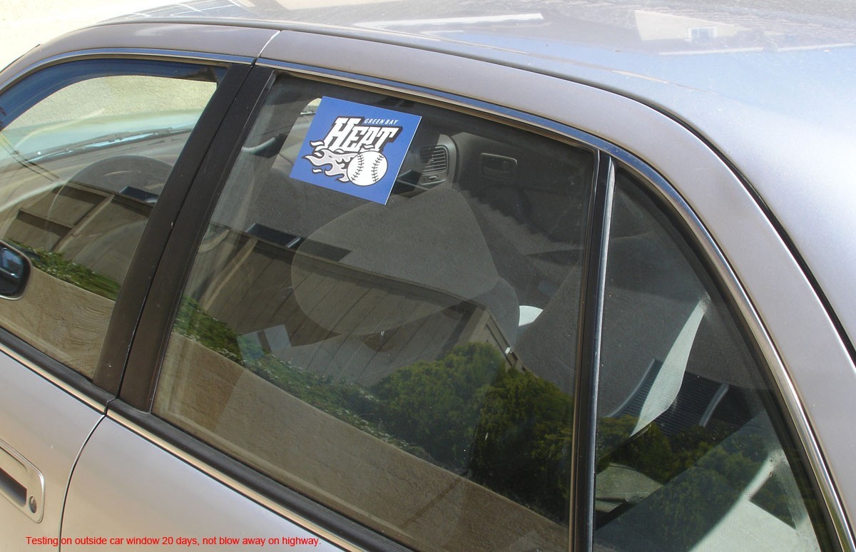 Custom Static Window Cling Signs Printing, Window Non-Adhesive Decal Sticker