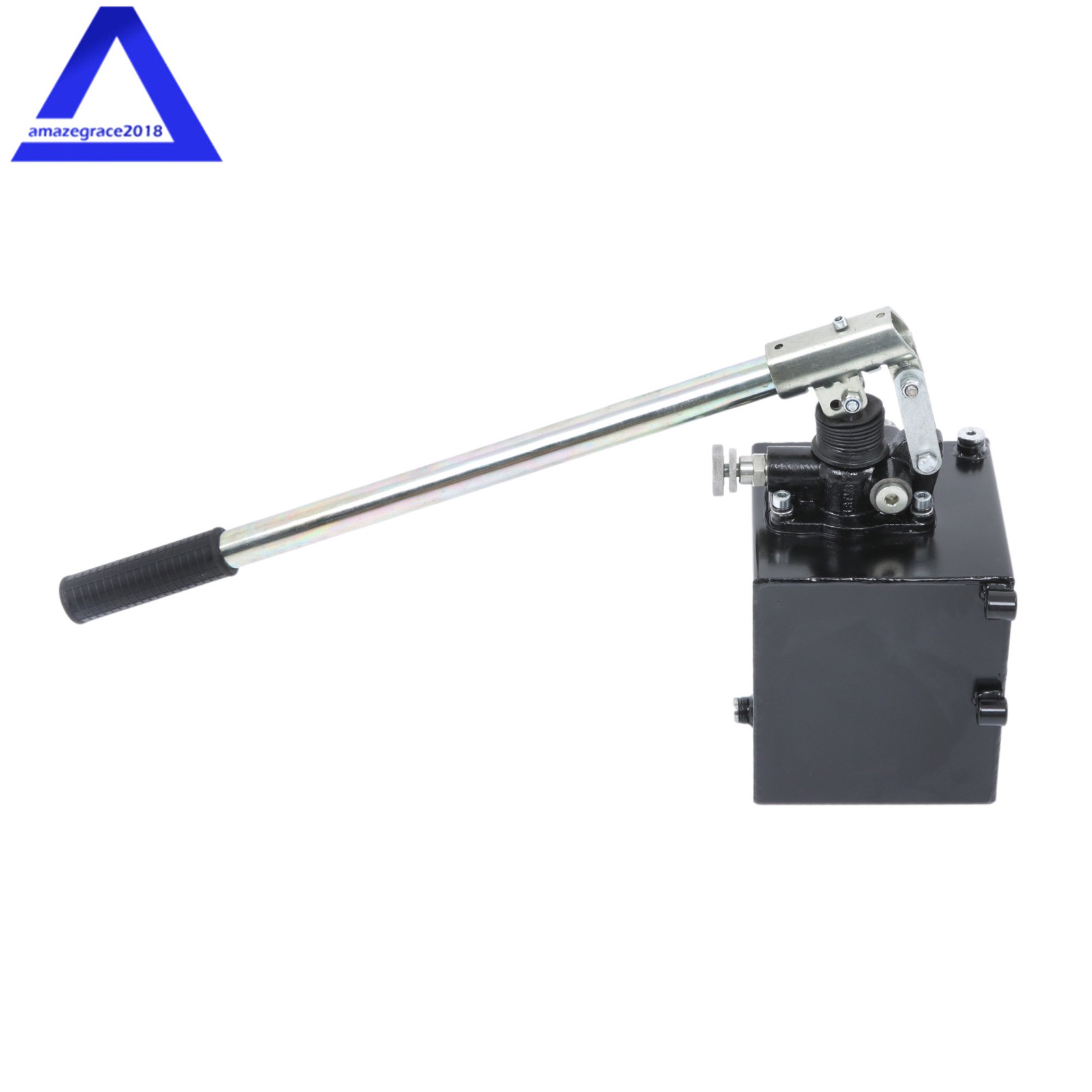 Hydraulic Piston Hand Pump 1.5 Cid 5 Quart With Release Knob For Single-Acting