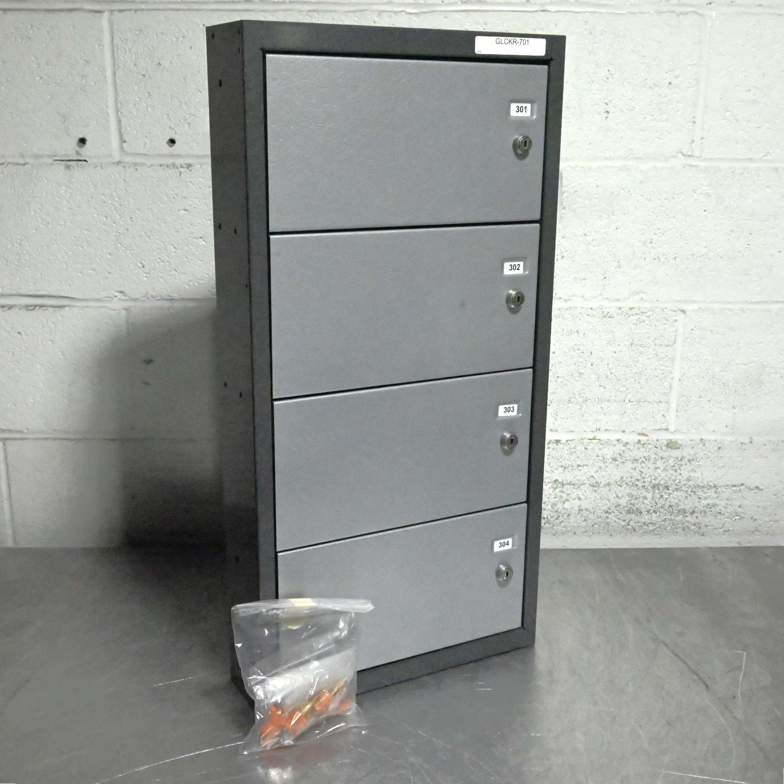 American Locker 4-Door Gun Safe Security Pistol Storage Cabinet Locker with Keys
