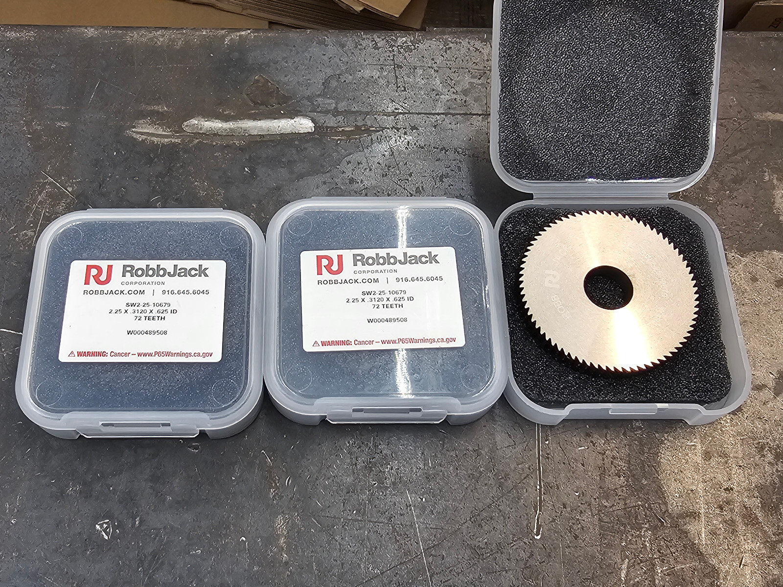 Qty 1 Robb Jack 2.25″ x .312″ x 5/8″ 72 Tooth Solid Carbide Saw SW2-25-10679