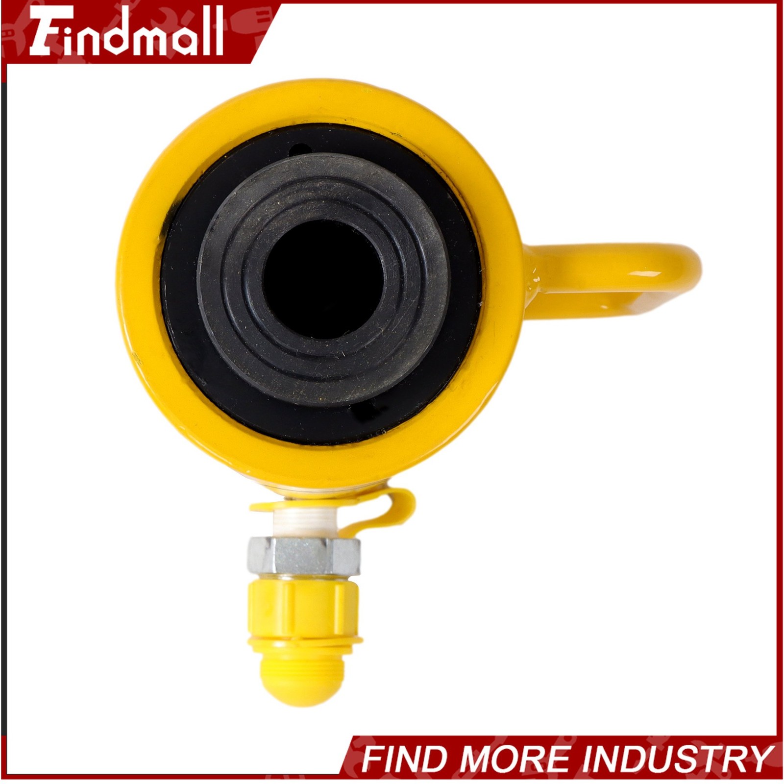 Findmall 20 Ton Capacity Hollow Hydraulic Cylinder 2″ 50mm Stroke Single Acting