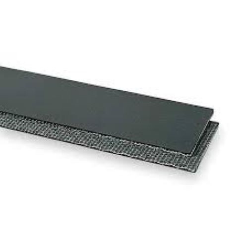6 Inch Wide PVC 120 Cover One Side Black Conveyor Belt Material (Various Length)