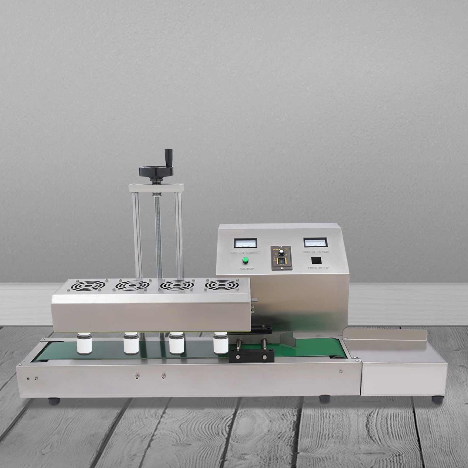 LX6000 Automatic Continuous Induction Sealer Bottle Cap Sealing Machine 20-100mm