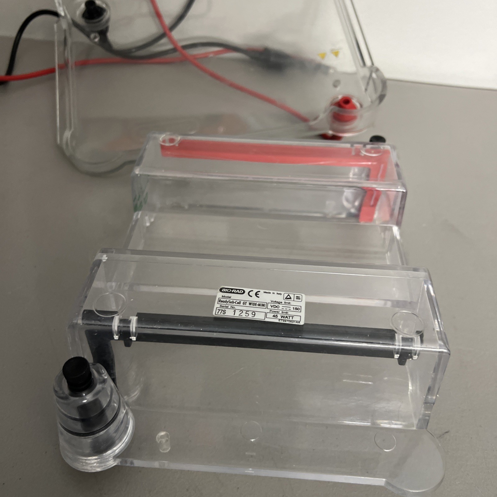 Bio-Rad WIDE Mini Sub Cell GT Basic Horizontal Electrophoresis Systems