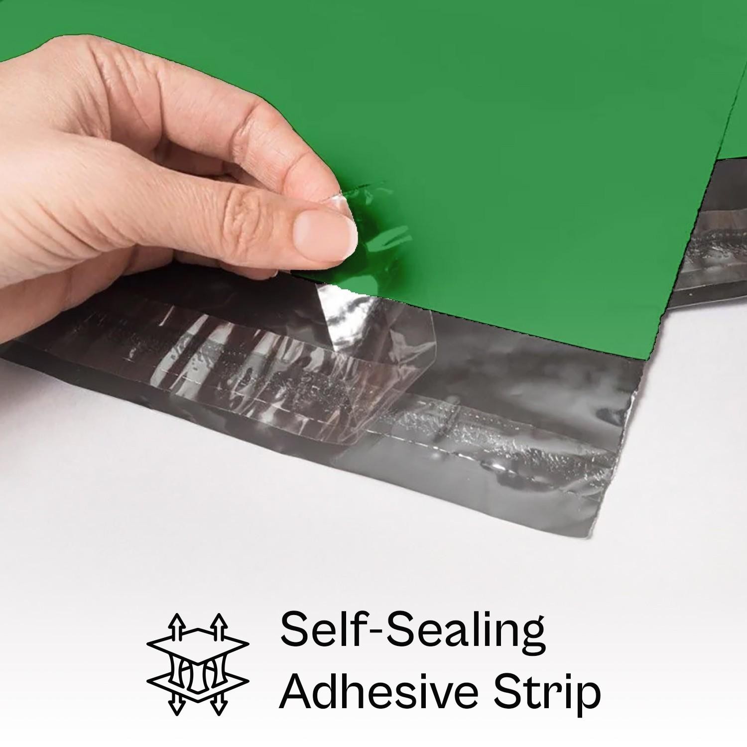 120000 7.5″x10.5″ Green Poly Mailers Shipping Bags Packaging Envelopes – 2 Mil