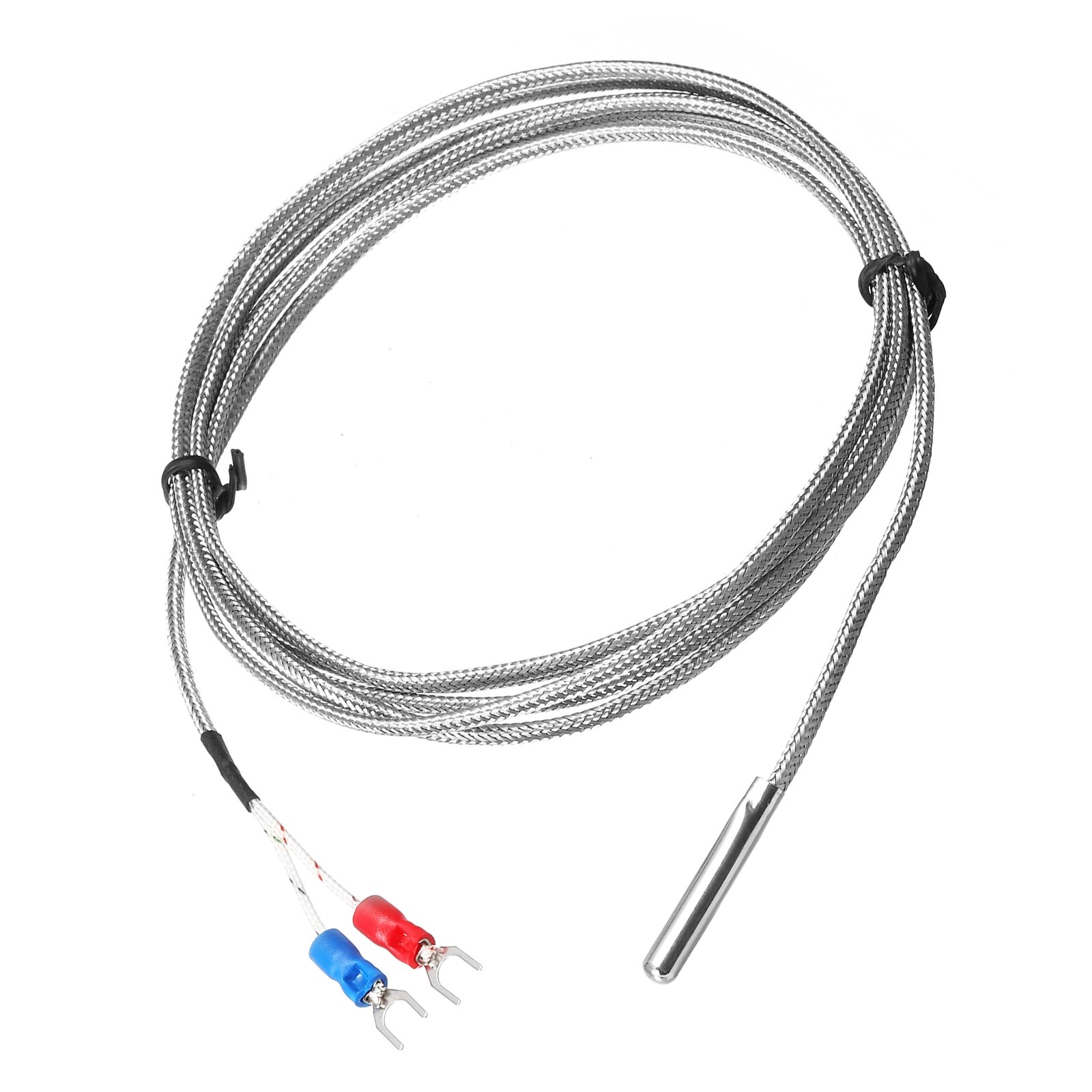 E Type Thermocouple Temperature Sensor Probe 4x30mm 6.6ft Wire 0 – 600°C