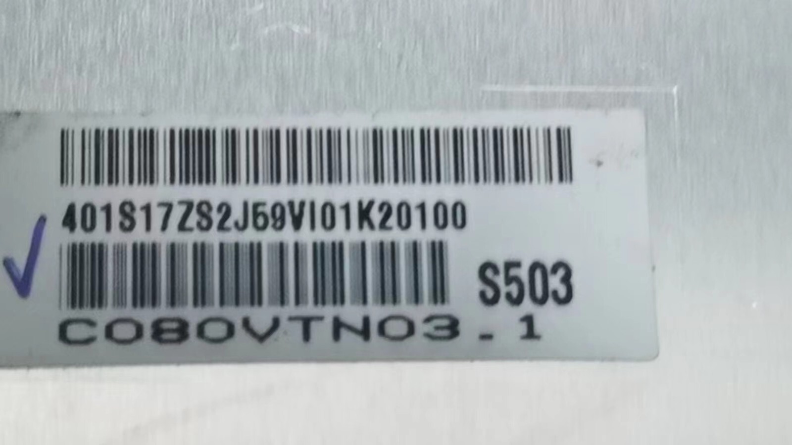 8-inch 800*480 262K WLED TTL C080VTN03.1 LCD display screen in stock