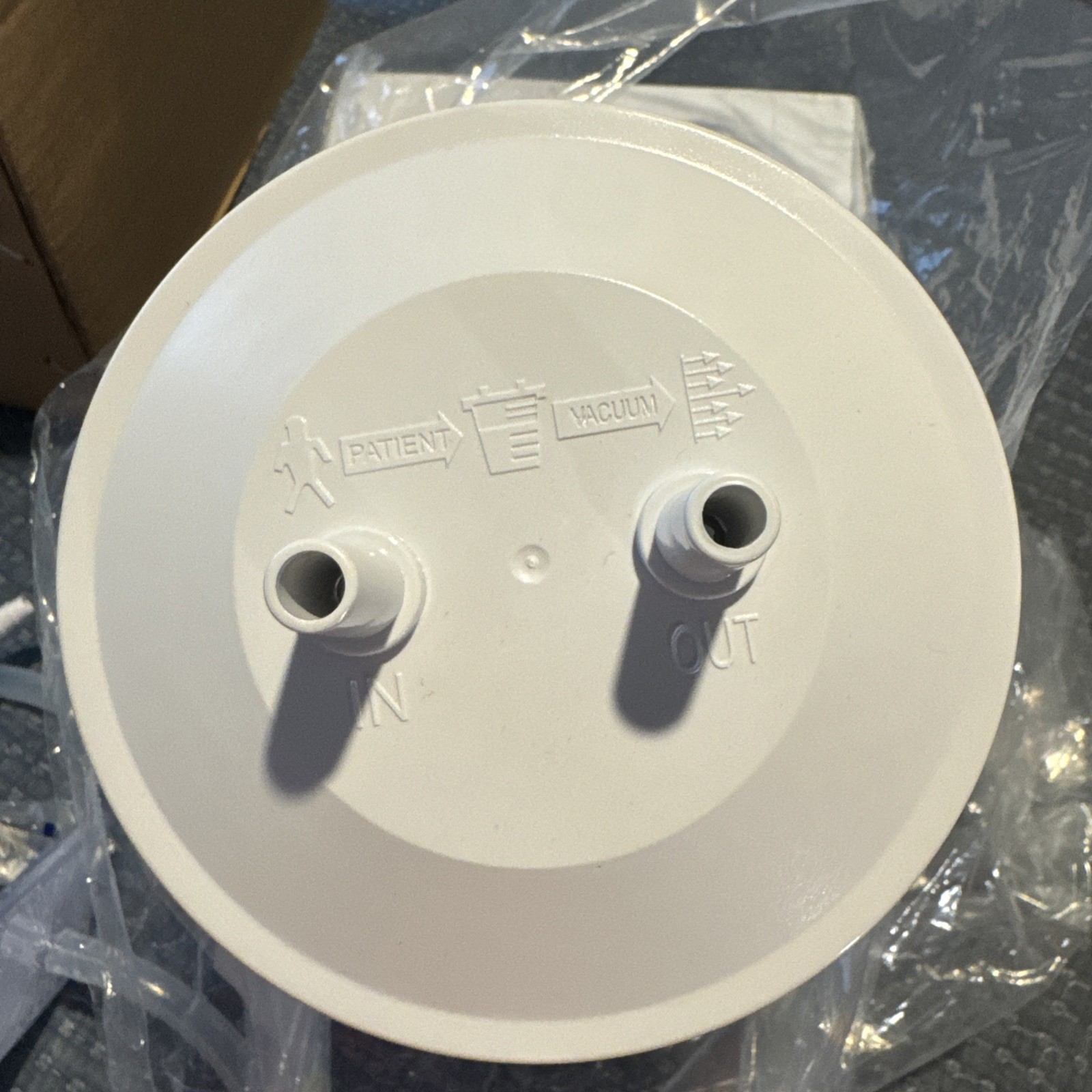 Portable Phlegm Suction Unit Vacuum Aspirator Machine H003-B-New Open Box