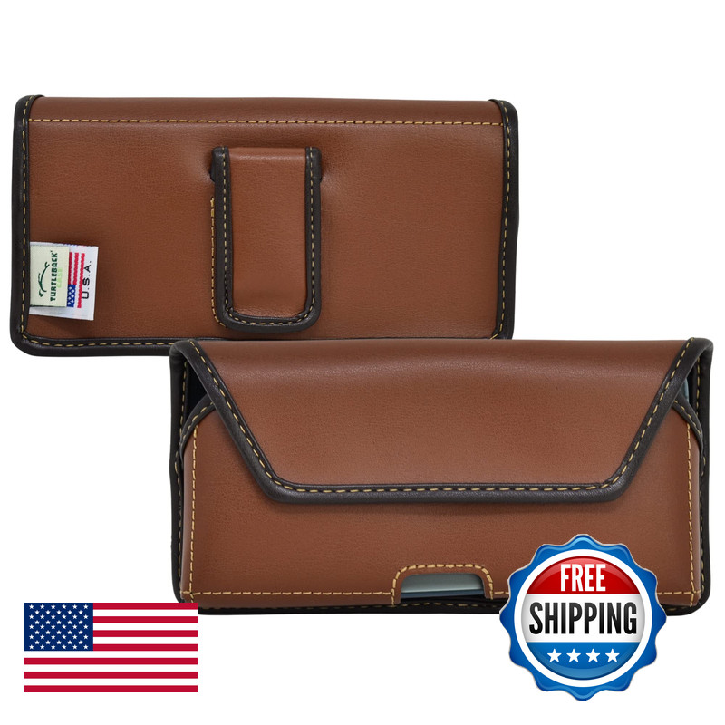 Turtleback Brown Belt Clip Designed For Iphone 16 Pro 16E 15 Pro 14 Pro 13 –