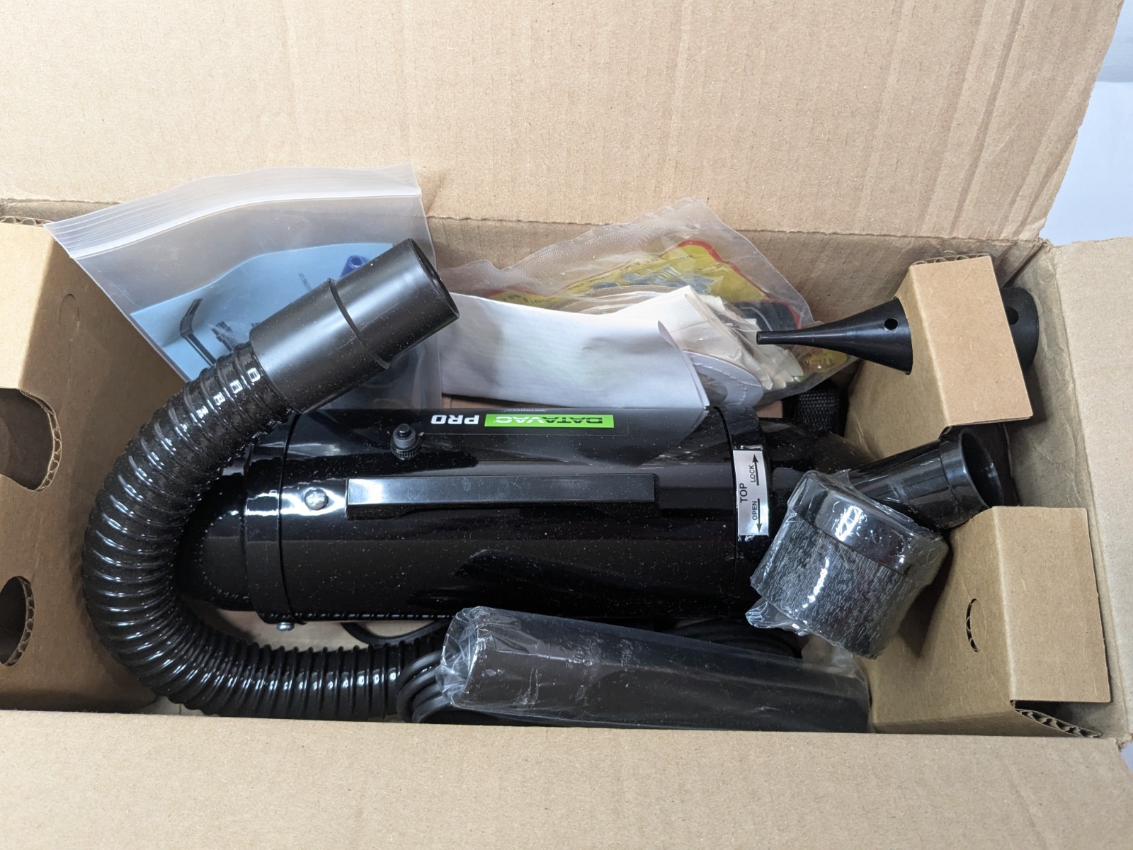 MetroVac DataVac Pro Portable Handheld Vacuum Cleaner MDV-1BA