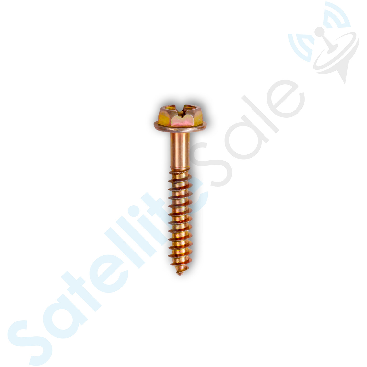 SatelliteSale Flex Single or Dual Cable White or Black Screw Nail Clips 100 Pcs