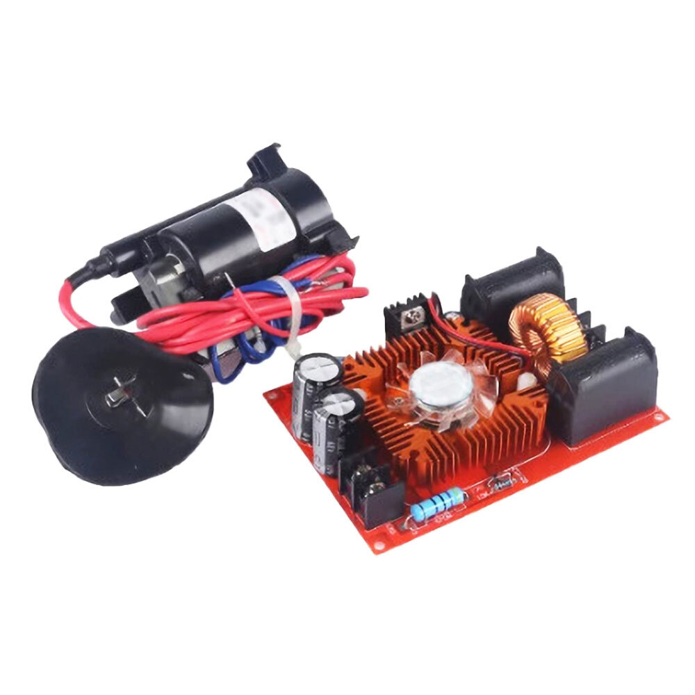 DC 12-30V ZVS Tesla Coil Flyback driver/SGTC/Marx Generator& Ignition Coil&Fan-