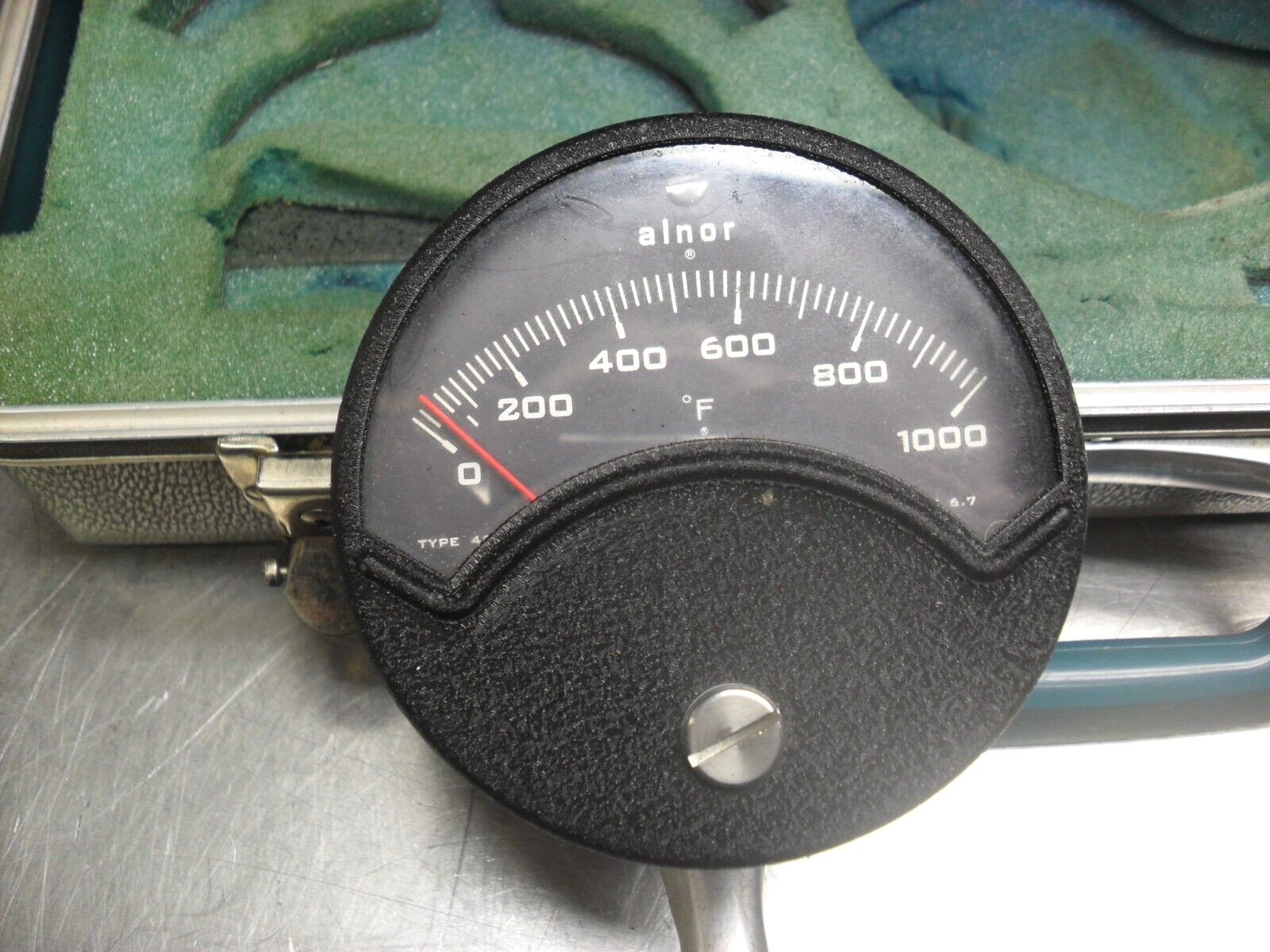 Alnor Pyrocon Handheld Meter Nice Case and extras, Check photos. Free Shipping