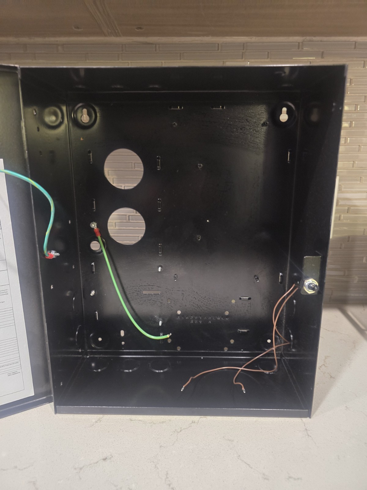 Kantech KT-4 Access Control Equipment Panel Model (Box only)