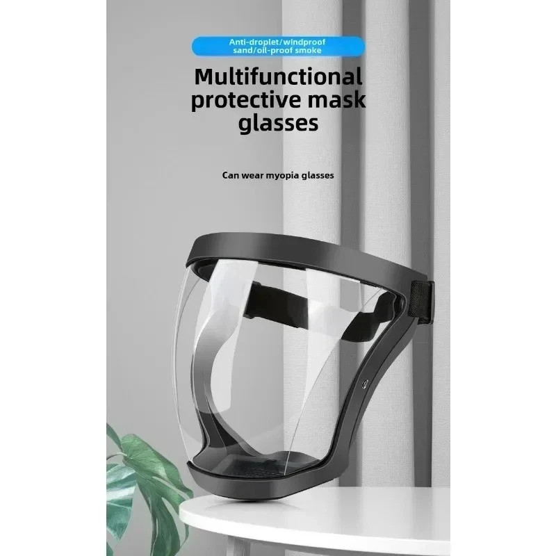 Anti-Fog Full Face Mask Paint Dust Eye Safe Protective Transparent Shield