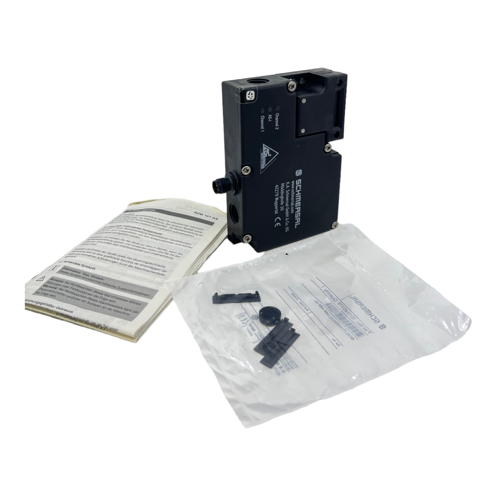 Schmersal AZM161BST1-ASAP Safety Switch IP67 18…31.6V DC 24V DC 500mA
