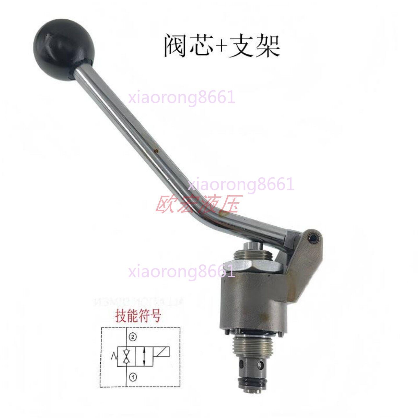Manual Hydraulic Relief Drop Valve for Car Tail Lift Cylinder Pressure Release