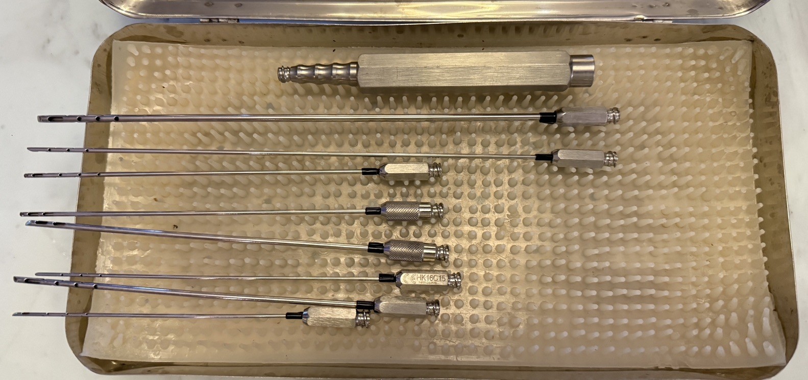 Liposuction Cannulas Aspiration Set – 8 Pcs kit