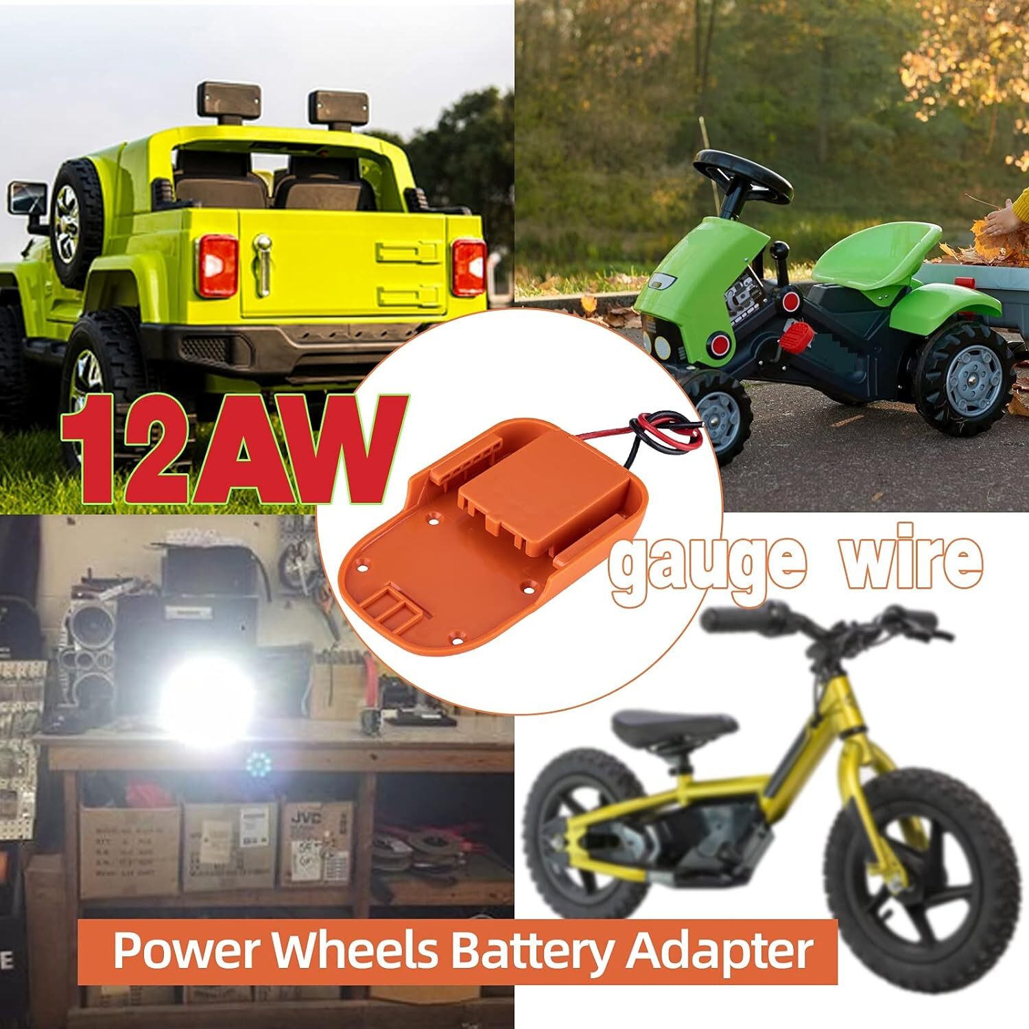 Converter DIY Step Down DC Voltage for Ridgid DC 18V To 12V 480W Adapter Dock