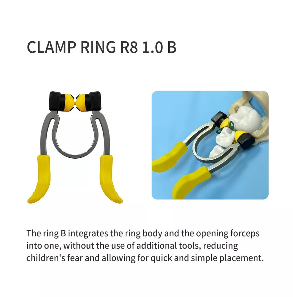 Dental Matrix Bands Ring Sectional Matrice Clamp Fit Garrison Palodent V3 System