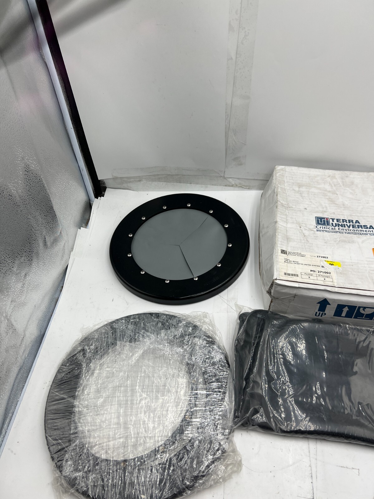 Terra Universal Insulation Flange Black Heavy Duty 271002